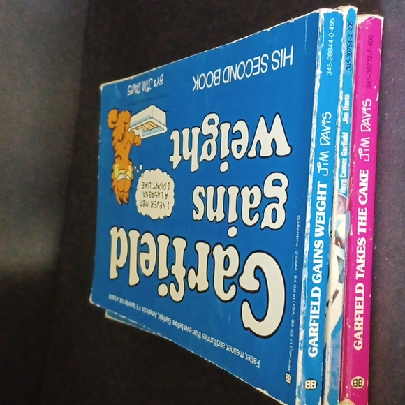 GARFIELD 1980s Books By Jim Davis Lot of 3 - Picture 9 of 16